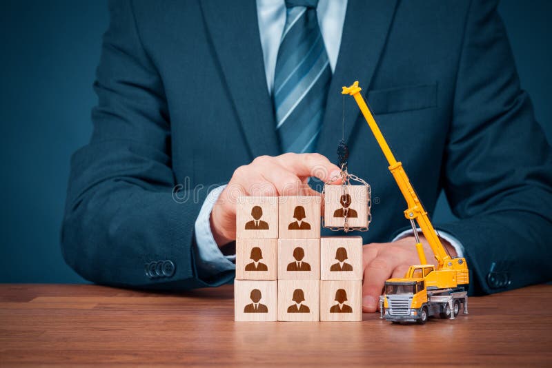 Equipe da construção - recursos humanos fotos de stock Equipe da construção - recursos humanos fotos de stock