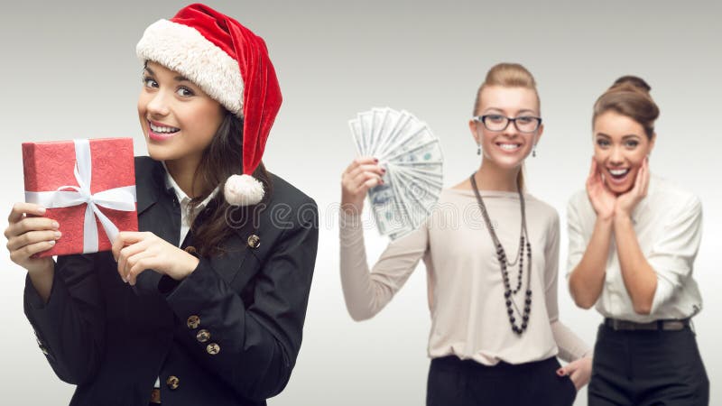 Equipe de mulheres de negócio bem sucedidas novas imagens de stock royalty free Equipe de mulheres de negócio bem sucedidas novas imagens de stock royalty free