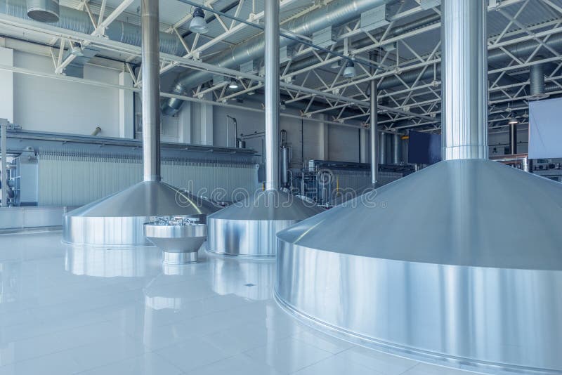 Equipment for brewing. stock image. Image of lager, floor 230227247