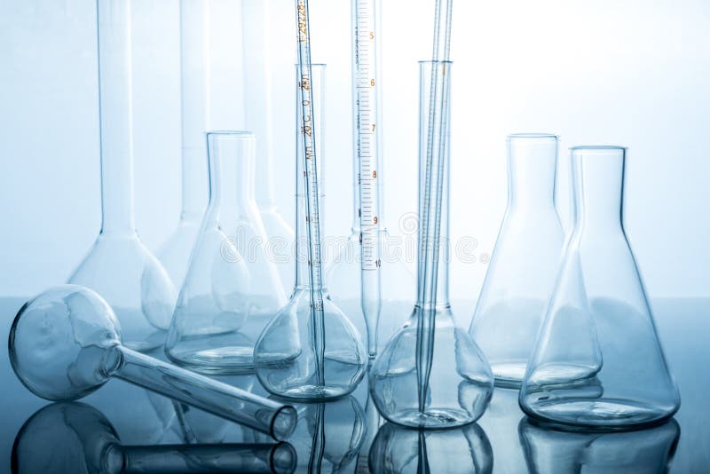 Equipment for Chemistry Experiments. Stock Image Image of instrument, analysis 96350973