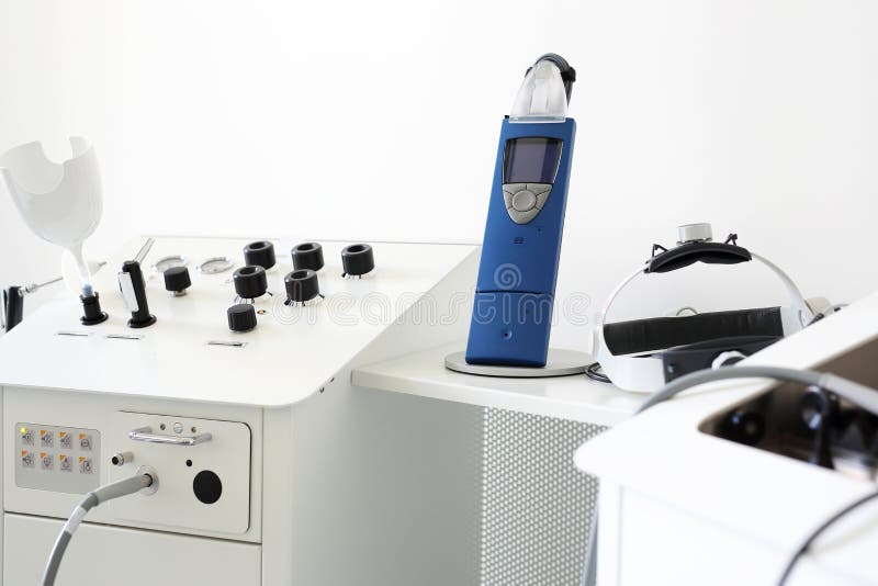 Equipment Diagnostic Hearing Tests Stock Image Image of diagnosis, impairment 71663565