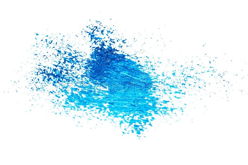 Blue Color Splash on White Background Stock Photo Image of bright, artwork 223857586