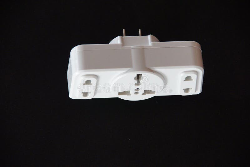 Equipment for Extension of Electrical Outlets Stock Image Image of