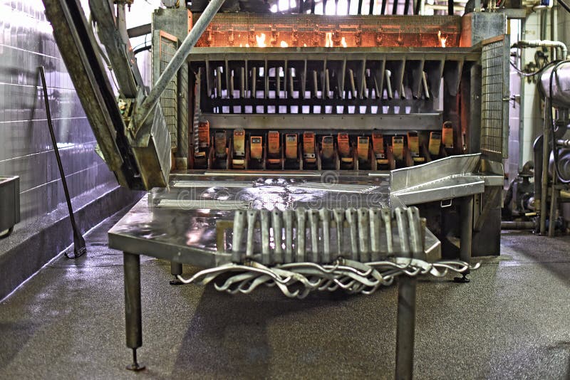 Equipment for the Meat Industry. Pig and Cow Meat Processing Plant