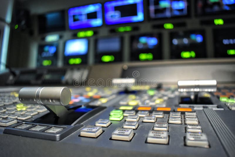 Tv Studio Control Room Equipment