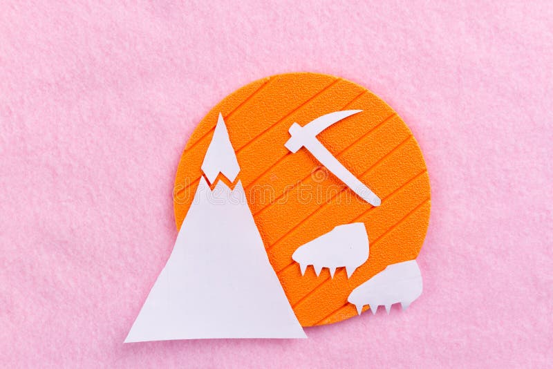 Equipment for mountaineering and hiking stock photos Equipment for mountaineering and hiking stock photos
