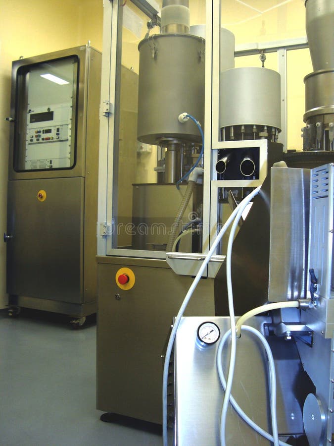 Equipment of pharmaceutical manufacturing stock photos Equipment of pharmaceutical manufacturing stock photos