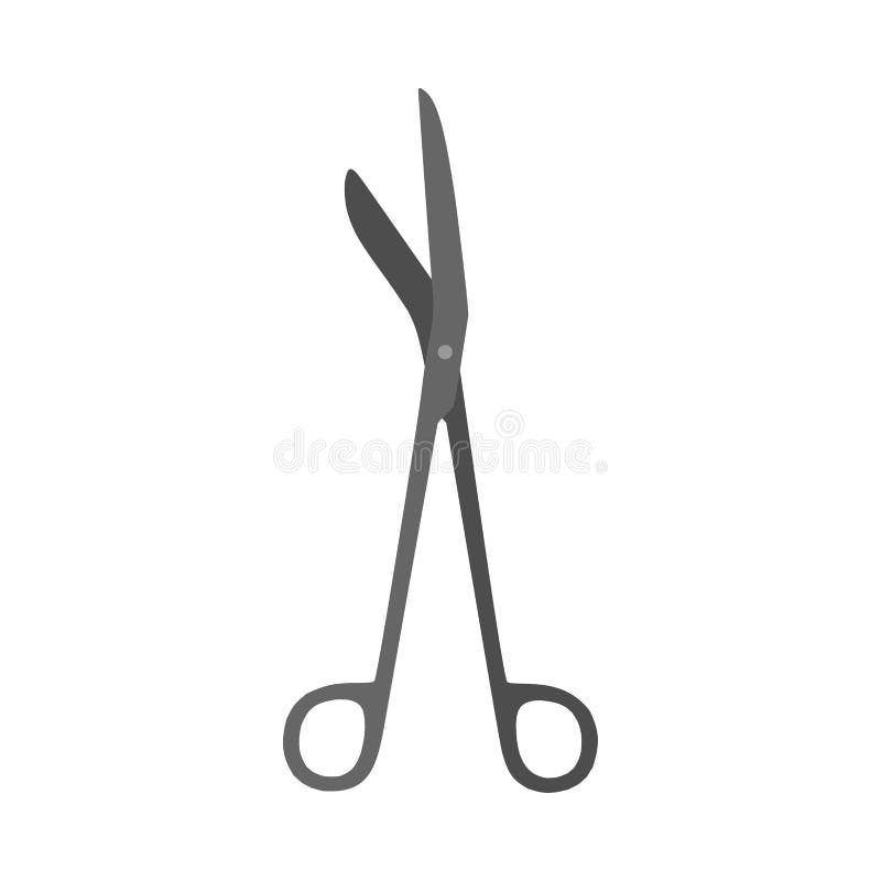 Equipo médico plano sano del icono del vector de la muestra de la ambulancia de las tijeras del vendaje Ejemplo de la opinión de ilustración del vector Equipo médico plano sano del icono del vector de la muestra de la ambulancia de las tijeras del vendaje Ejemplo de la opinión de ilustración del vector
