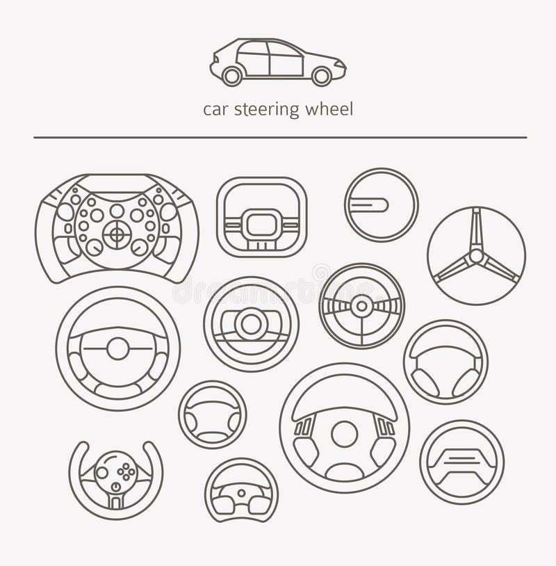 Equipo para el transporte que conduce el sistema del logotipo Casco, timón, st del coche