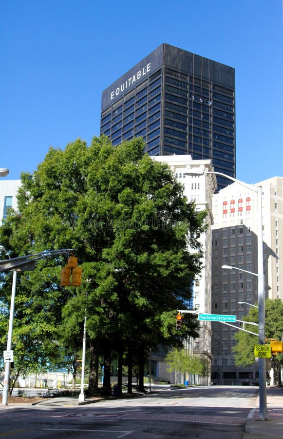 The Equitable Building, Atlanta, GA. Editorial Image - Image of