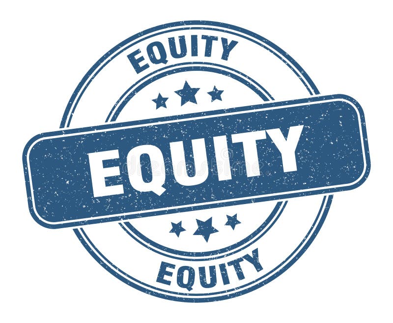 Equity Stamp. Equity Round Grunge Sign Stock Vector Illustration of white, equity 201721471
