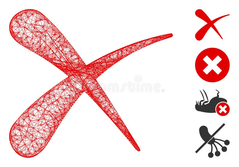Erase Web Vector Mesh Illustration royalty free illustration