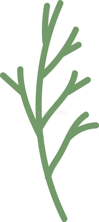 Erbe Fresche illustrazione di stock