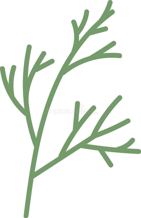 Erbe Fresche illustrazione di stock