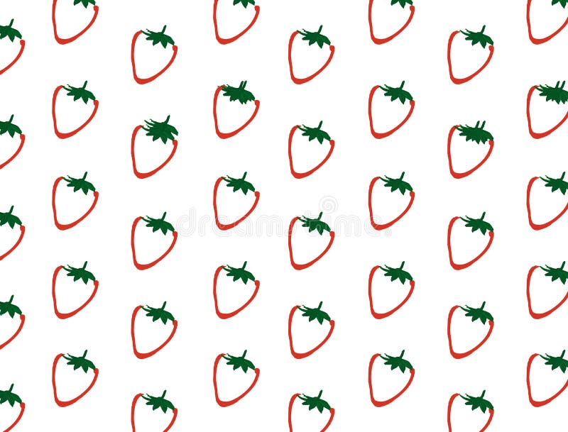  Erdbeeren Gemalt Im Aquarell Stock Abbildung - Illustration von 