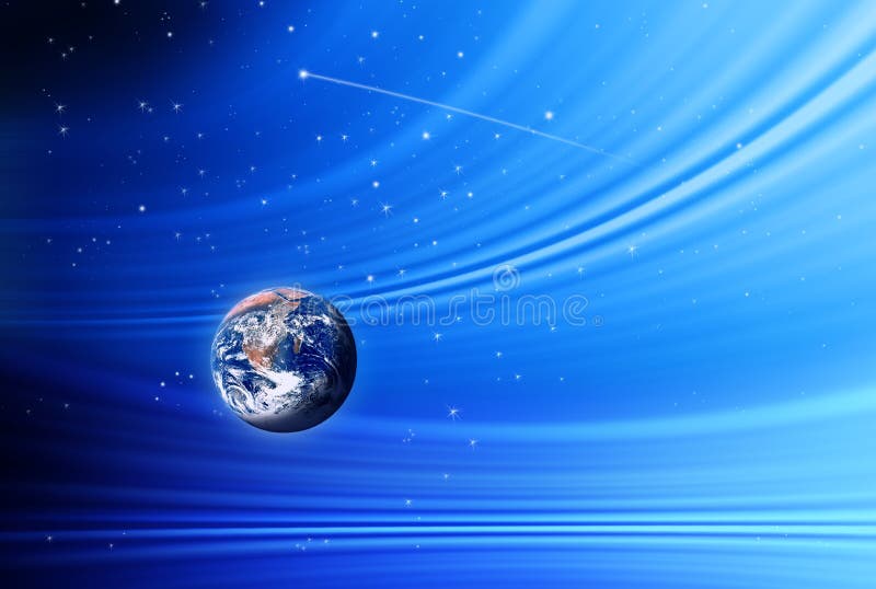 Erde im Platz lizenzfreies stockbild Erde im Platz lizenzfreies stockbild