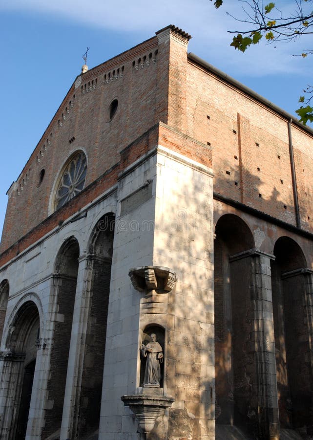 Eremitani Church in Padua in the Veneto (Italy)