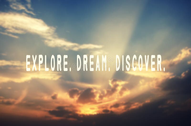 Inspirational travel quotes - Explore, dream, discover. Inspirational travel quotes - Explore, dream, discover.