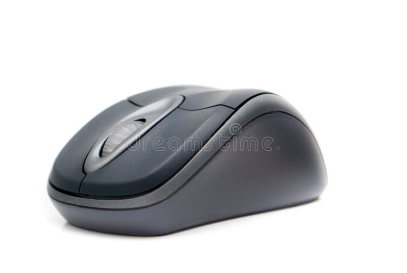 Ergonomic wireless computer mouse