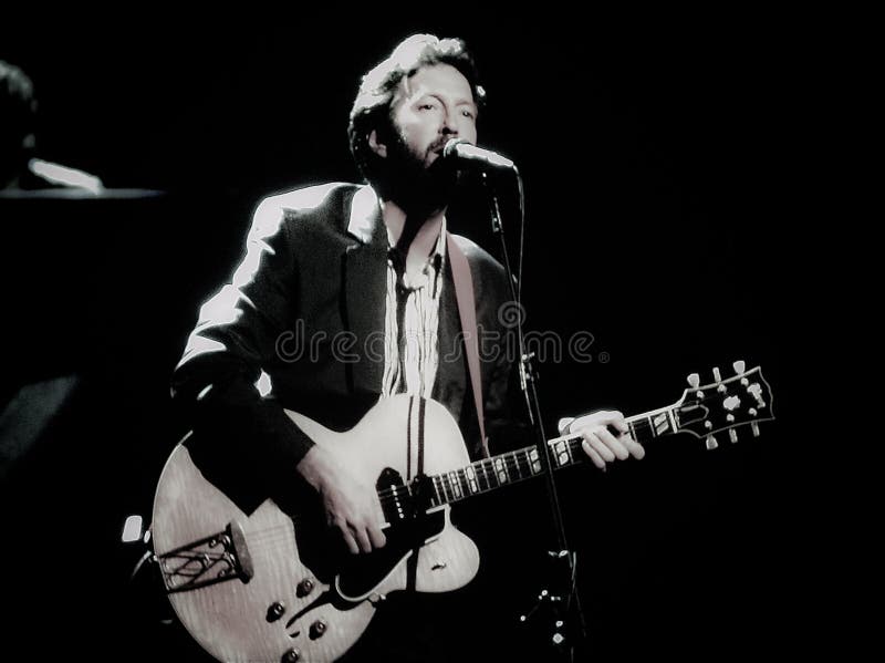 Eric Clapton musiker arkivfoto Eric Clapton musiker arkivfoto
