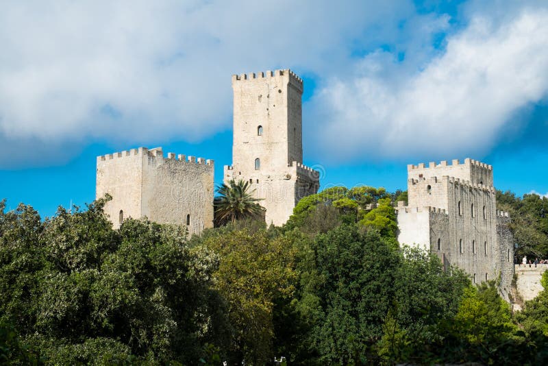 Erice stock image