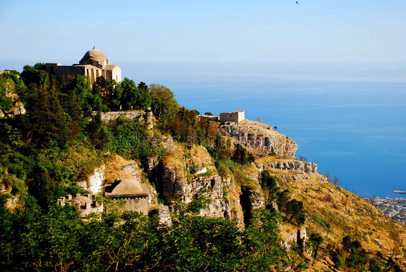Erice (Sicily) stock photo