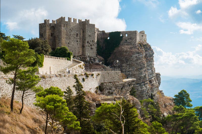 Erice royalty free stock image