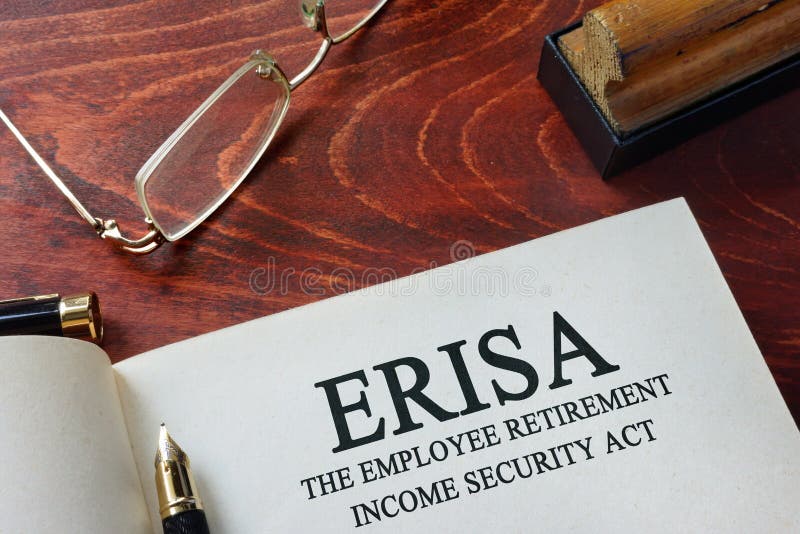 ERISA pracownik emerytura dochodu ochrony akt obraz royalty free ERISA pracownik emerytura dochodu ochrony akt obraz royalty free