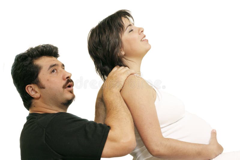 Erleichtern der rückseitigen Schmerz stockfoto Erleichtern der rückseitigen Schmerz stockfoto