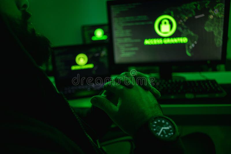 Erntehacker nach erfolgreichem Angriff lizenzfreies stockbild Erntehacker nach erfolgreichem Angriff lizenzfreies stockbild