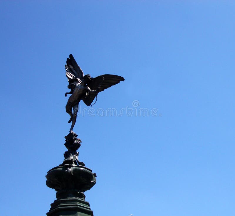 This is the god of Love Eros that is in Piccadilly circus London.