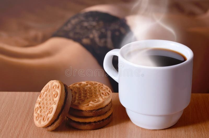 Erotic coffee break