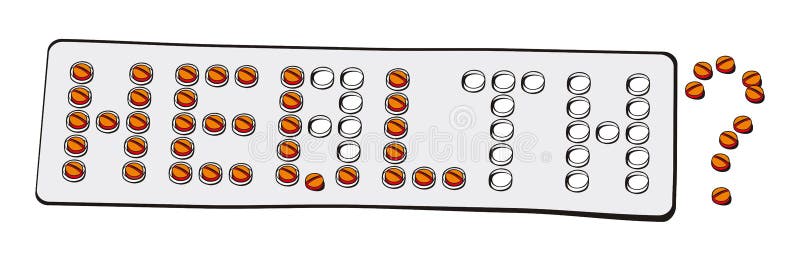 Erreurs médicales. illustration de vecteur Erreurs médicales. illustration de vecteur