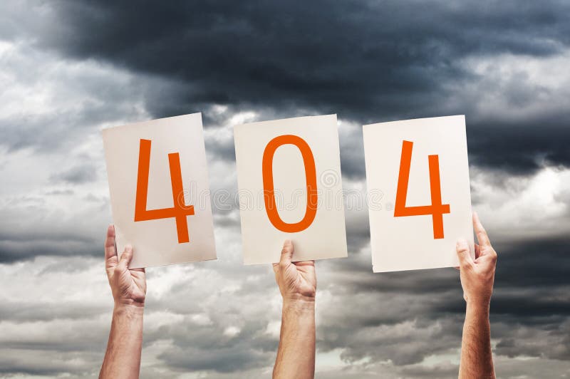 404 error, page not found royalty free stock photo
