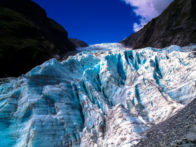 Erstaunliche Ansicht von Franz Josef Glacier, Südinsel, Neuseeland