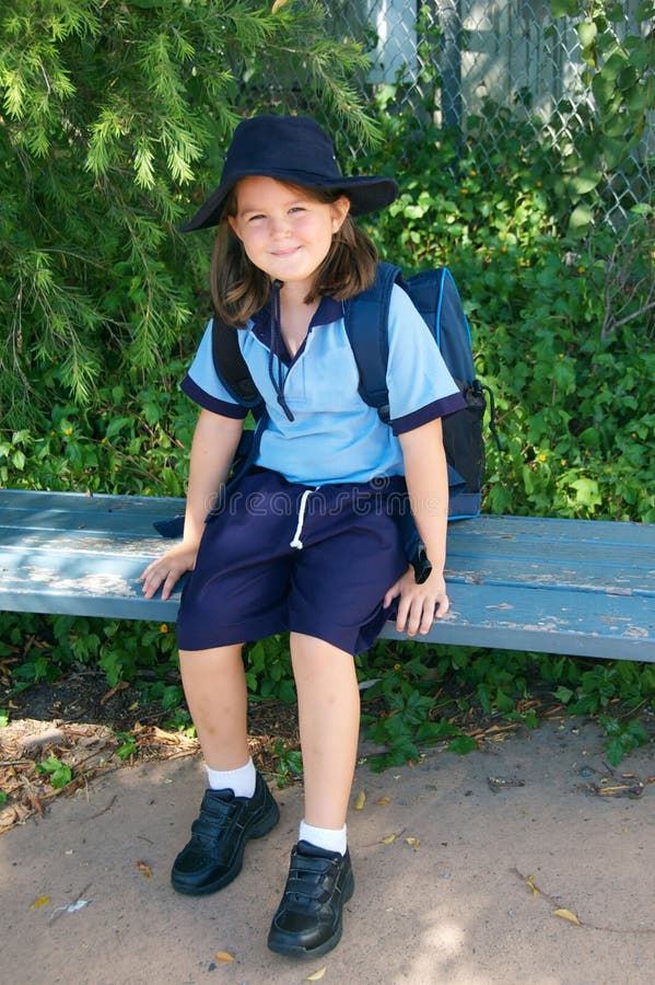 Erster Tag der Schule lizenzfreie stockfotografie Erster Tag der Schule lizenzfreie stockfotografie