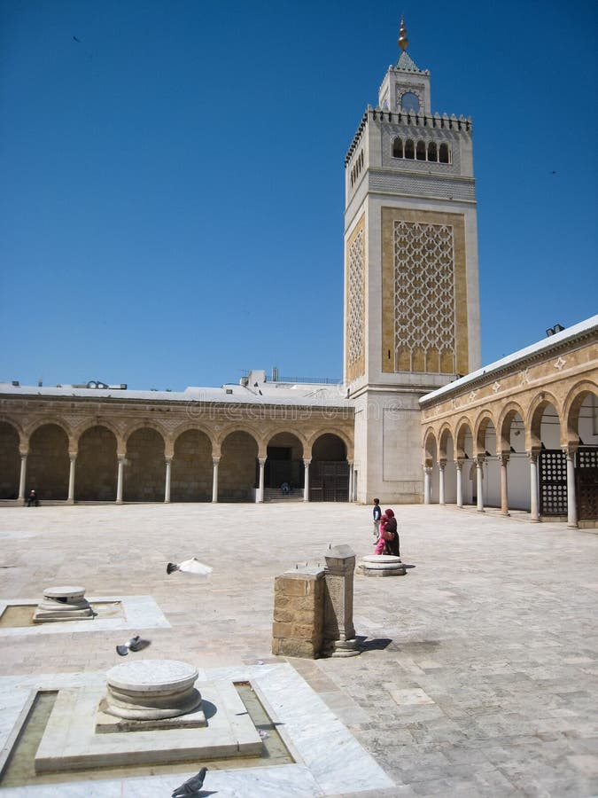 Es Zitouna Mosque. Tunis. Tunisia