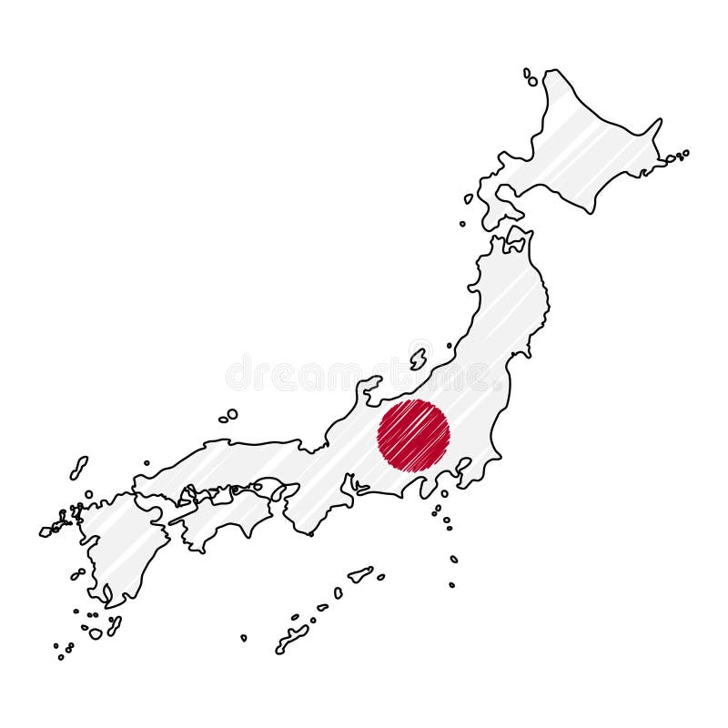 mapa japão desenho Mapa De Japao No Desenho Da Bandeira De Japao Ilustracao Stock Ilustracao De Mapa Bandeira 33560638 mapa japão desenho