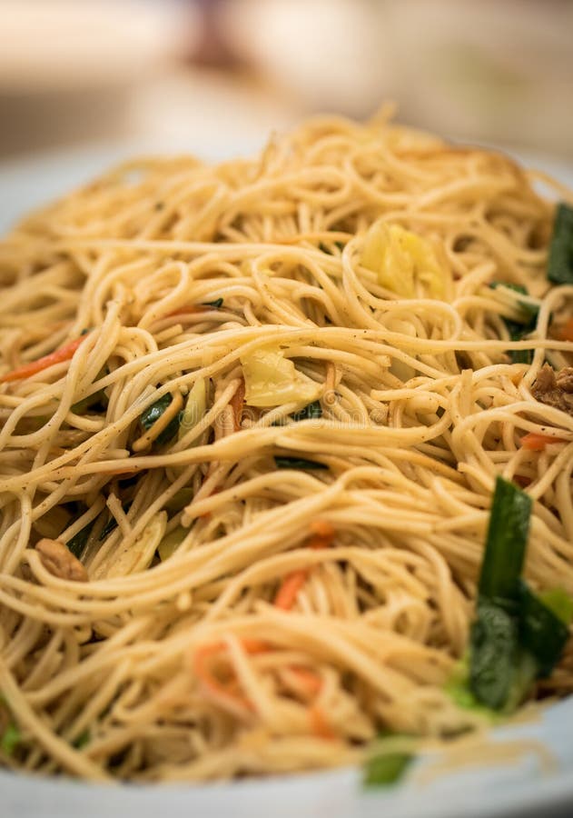 Escada de macarrão tailandês fotografia de stock royalty free