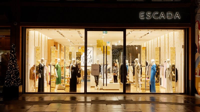 Escada Store in London Chelsea - LONDON, UK - DECEMBER 20, 2022 ...