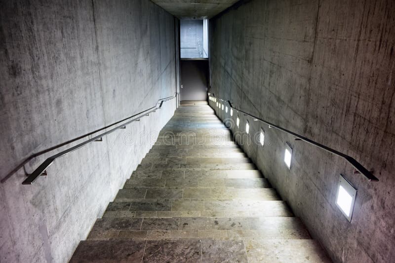 Escadaria moderna imagens de stock royalty free