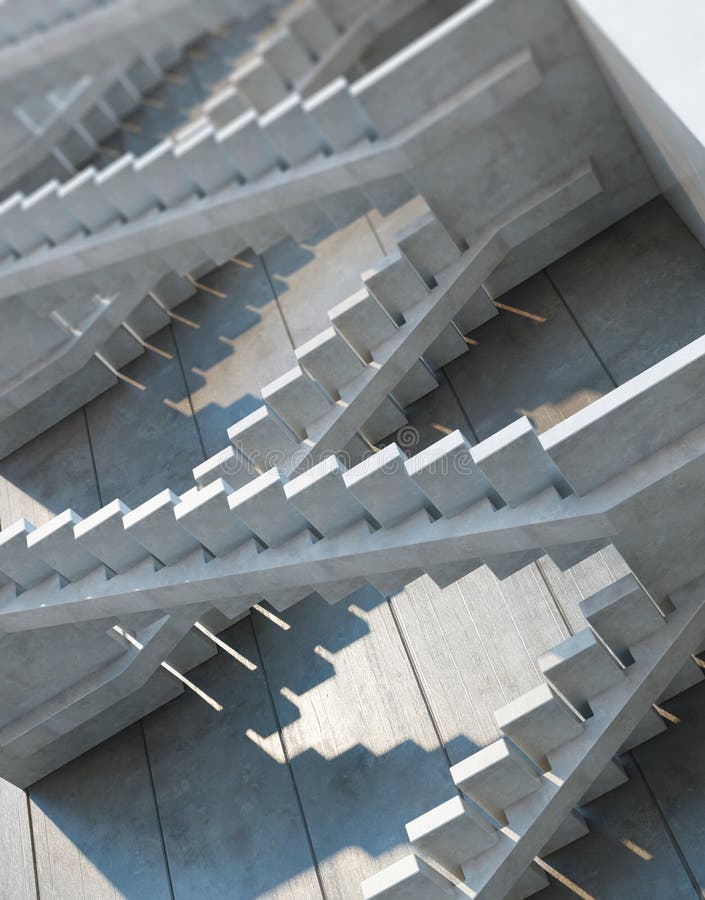 Escadas que conduzem para cima imagem de stock royalty free