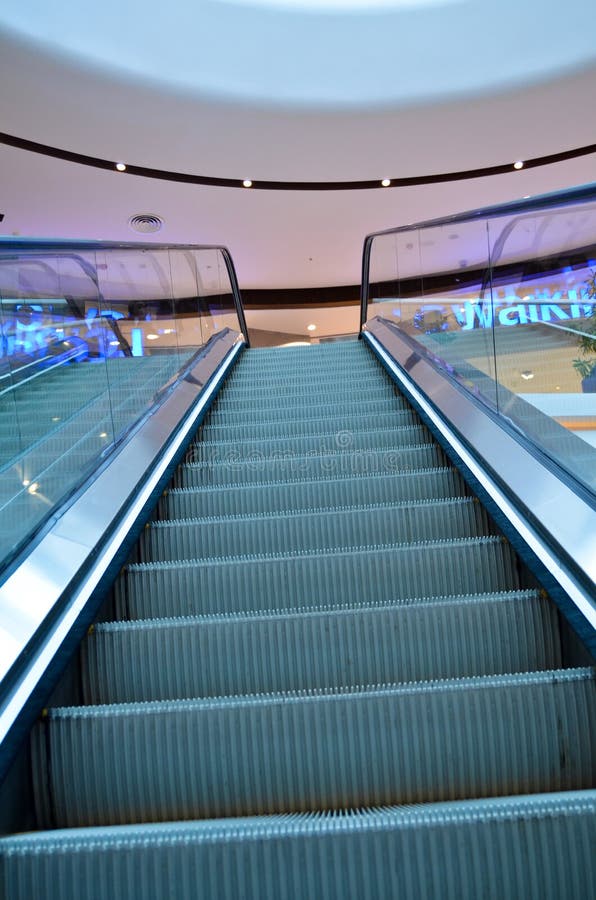 Escalators in Anatolium Shopping Store