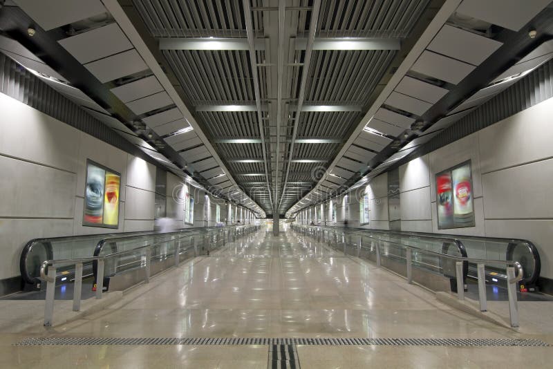 Escalators in Underground Tunnels 2