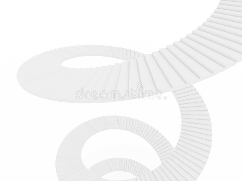 Escalera. ilustración del vector