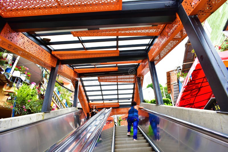 Escaleras en la comuna 13 de medellin royalty free stock image Escaleras en la comuna 13 de medellin royalty free stock image