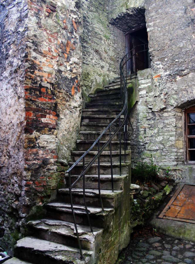 Escaleras, monasterio