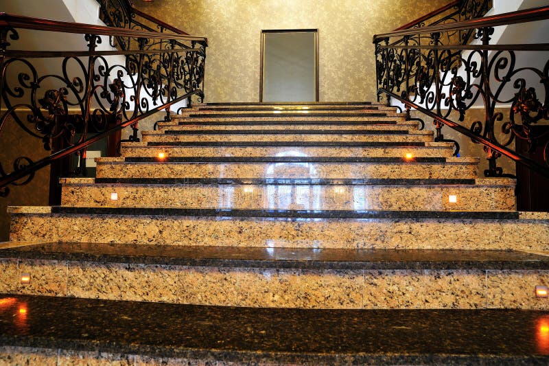 Escalier de marbre