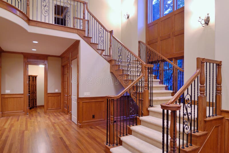 Escalier grand photo stock Escalier grand photo stock