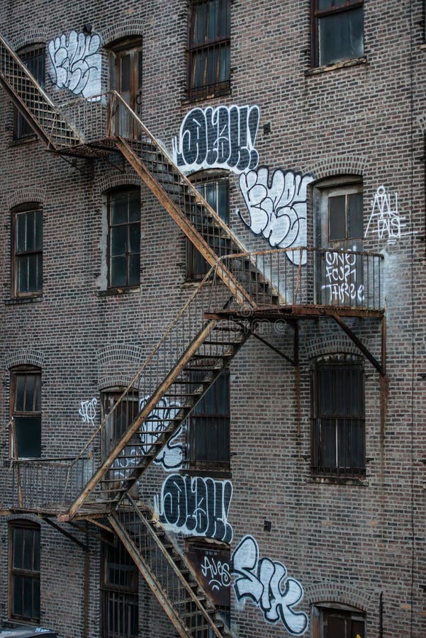 escalier exterieur new york